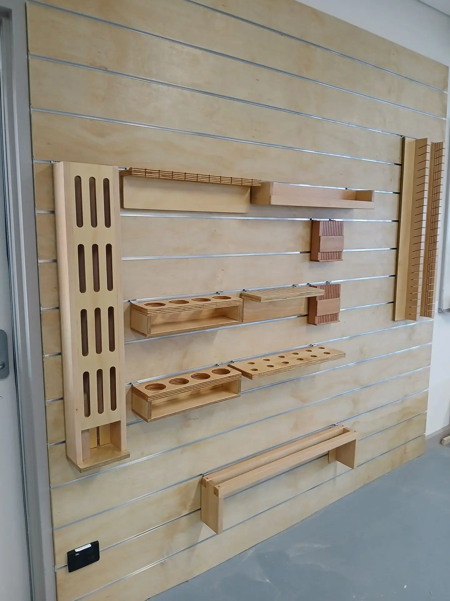 Tool board installed