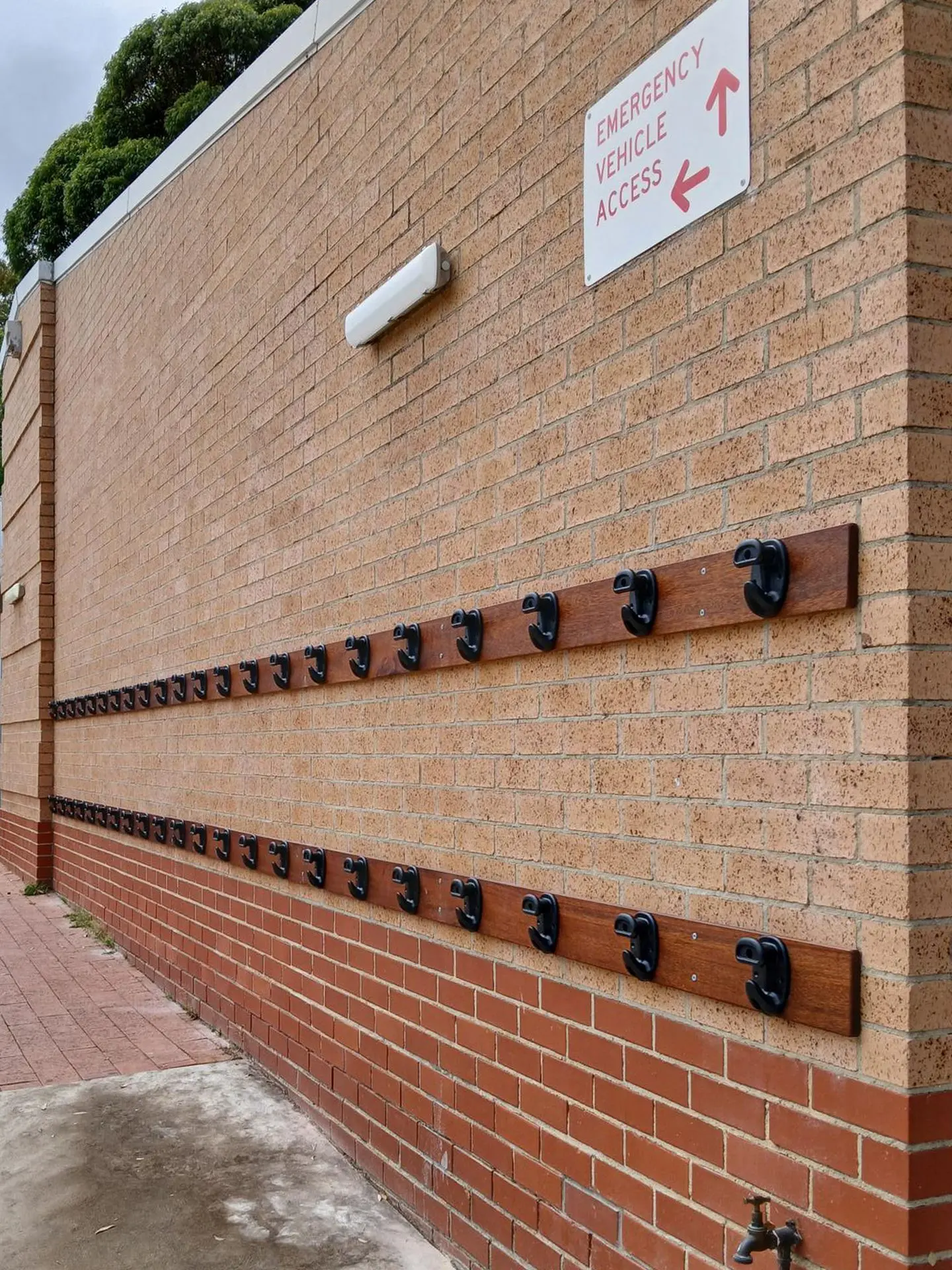 Freshly mounted Noxx Hooks