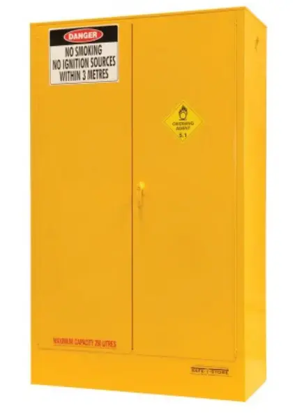 Chemical storage cabinet