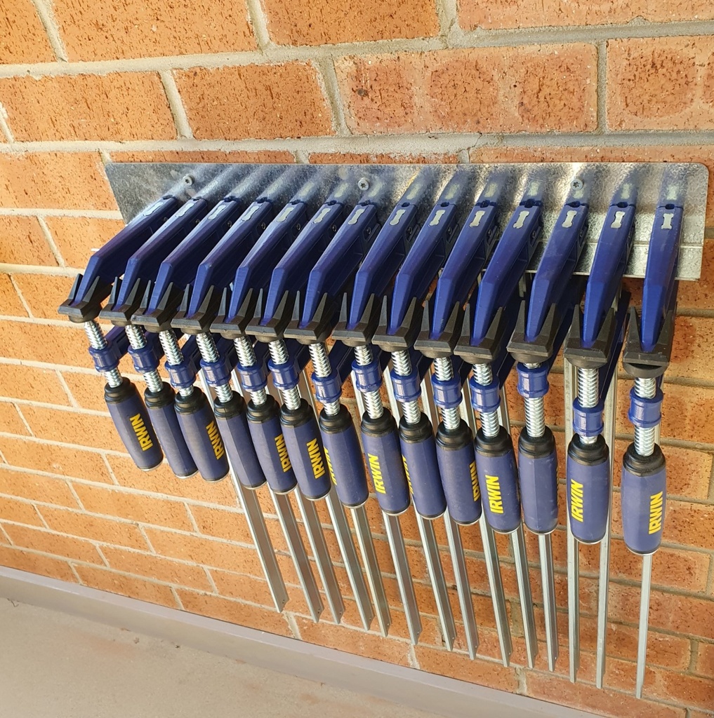 F Clamp rack