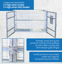 Lockable Storage cage