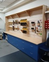 Custom Slotted wall tool storage units request a quote