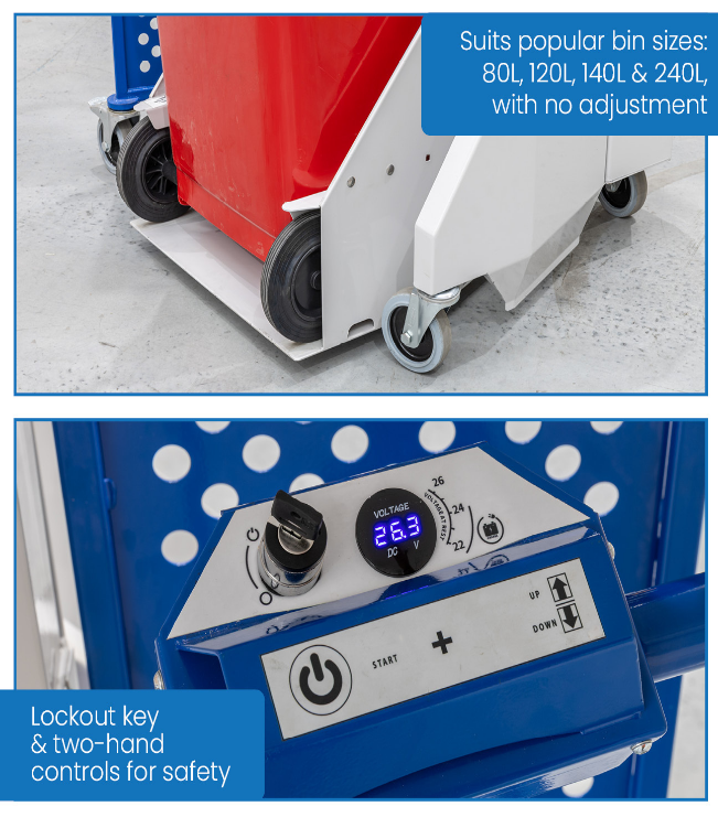 Battery / Electric Bin Lifter