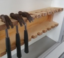 Hammer rack with 10 slots