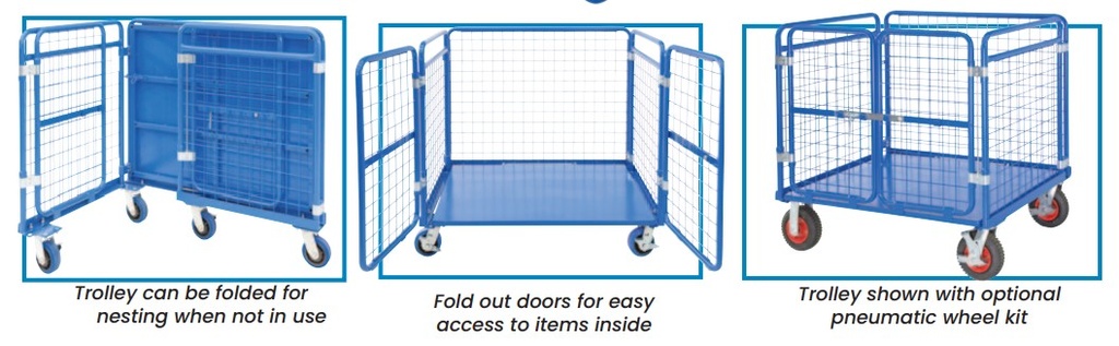 Heavy Duty Cage Trolley