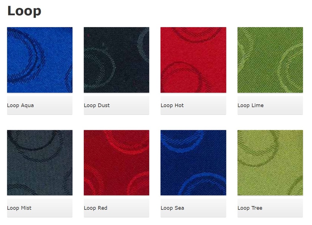 Loop Fabric Range