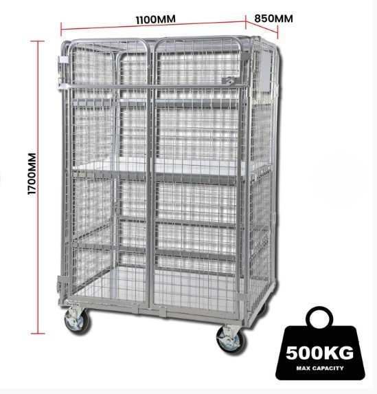Lockable Storage Trolley