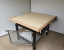 Noxx Caged under bench storage