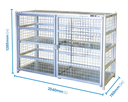 Lockable Storage Cage – Request a Quote