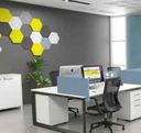 Acoustic Hexagon Tiles peel & stick pack
