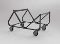 Sled Base Chair Storage Trolley