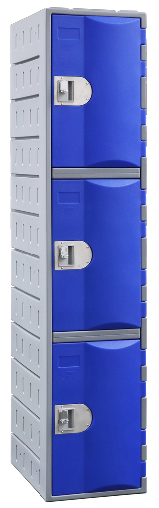 School Lockers 3 door units 1800h x 500d x  385w