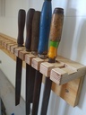 File Rack Holder with 10 Slots