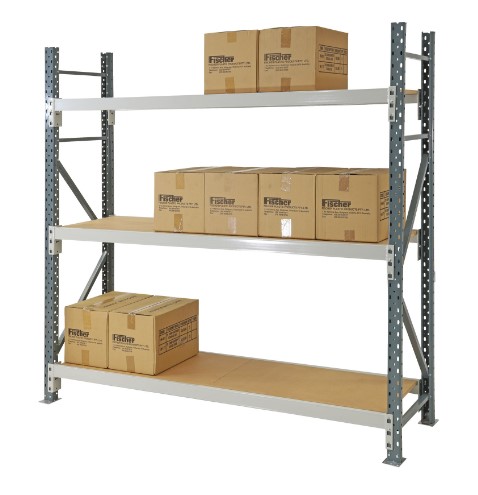 Adjustable Shelving with Timber Shelves