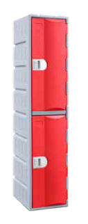 School Lockers 2 Door 1800 H