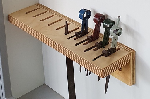 Divider Tool Rack with 10 Slots