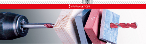 Multi-cut Masonry Drill bit 6mm