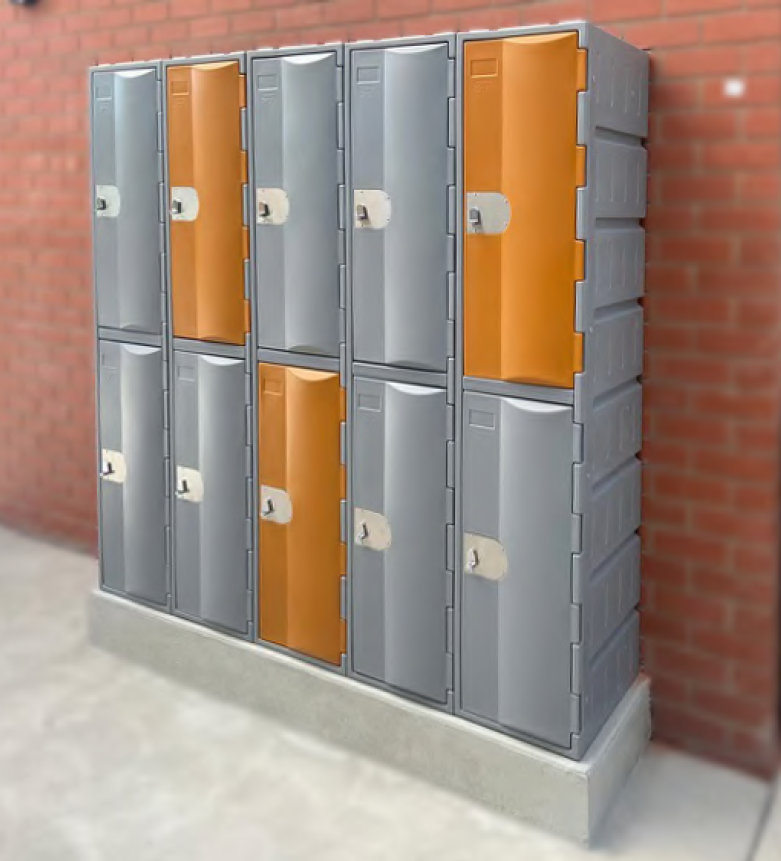 Lockers Heavy duty Weather Resistant 2 Tier | Noxx Industries