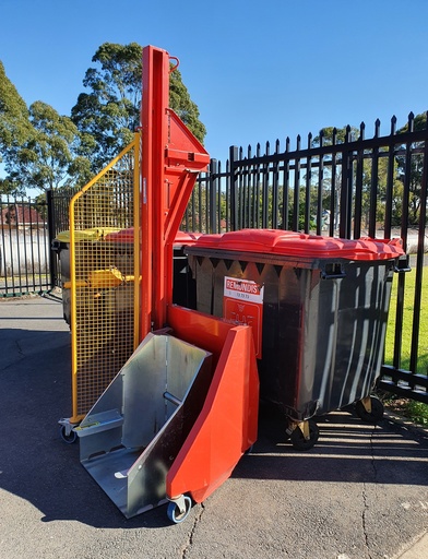 Vertical Bin Lifter