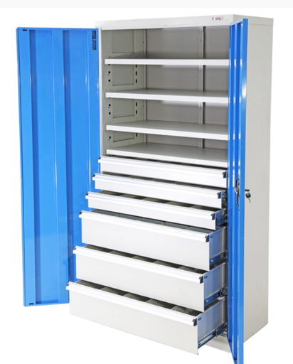 Storage Cabinet with 6 Drawers