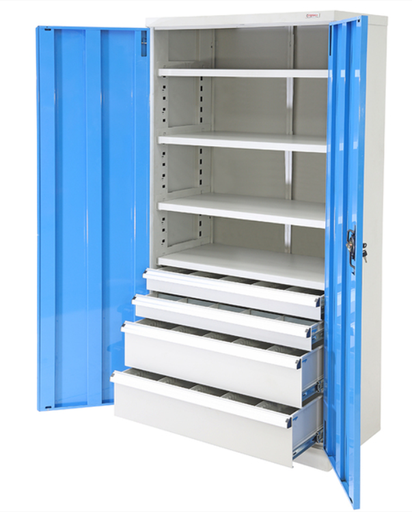 Storage Cabinet with 4 Drawers