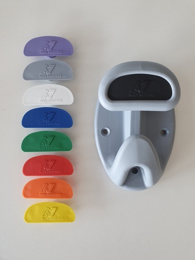 Bag Hook Coloured Cap set of 36